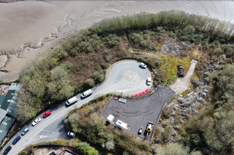 The little used roundabout site in Newham