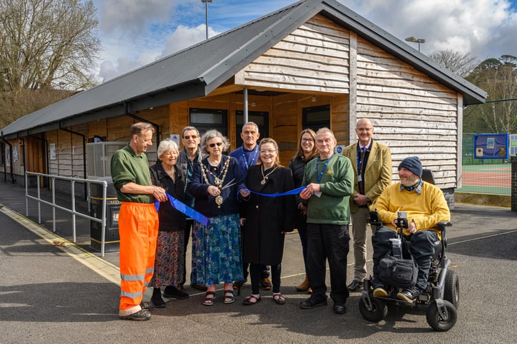 The new Changing Places facility in Boscawen Park