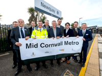 Minister visits Newquay to ensure Mid Cornwall Metro is on track