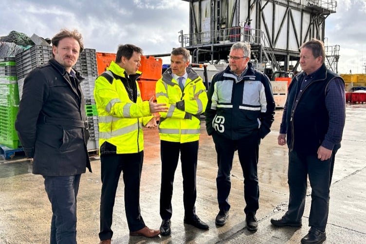 St Austell and Newquay MP Steve Double, second from right, opposed the new rules