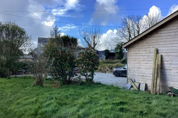 Where a new house would be built in the Cornish hamlet of Trembroath 