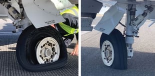 Safety recommendations after aircraft tyres deflated during landing 