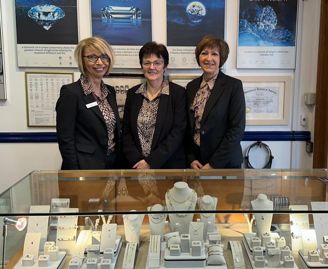 City centre jeweller hands business to her staff