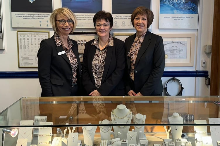 Klimek staff members L-R: Helen Lee, new director Nicola McKeown and Helen Hooper