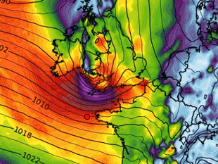 Strong winds expected after storm clears in Devon and Cornwall