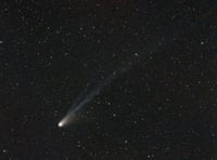The Night Sky in April by Brian Sheen