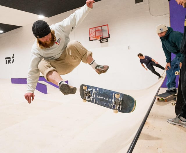 Brand new skatepark launched