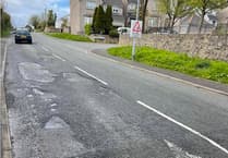 St Austell councillor criticises the number of potholes in the roads of the town
