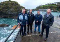 Works on improvements at Mevagissey Harbour are progressing
