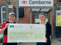 Camborne runner raises more than £21,000 for children’s hospice