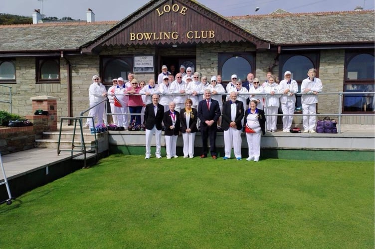 Looe Bowling Club 2024 season opener.