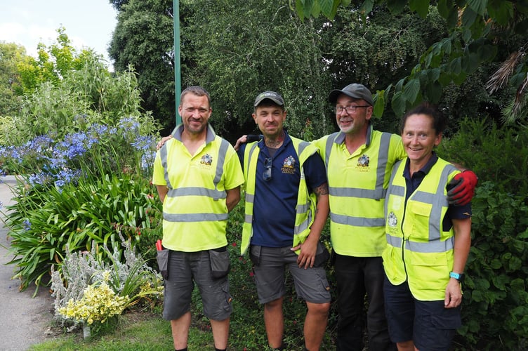 Penzance Council's award winning Gardening Team.JPG