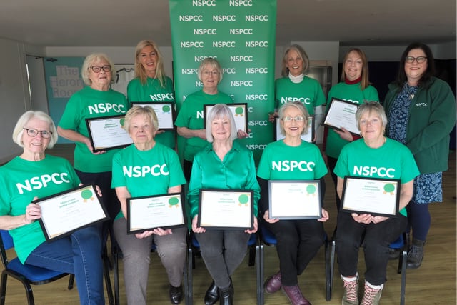 Fundraisers put their heads together for children's charity