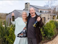 Dinner lady wins million pound coastal retreat