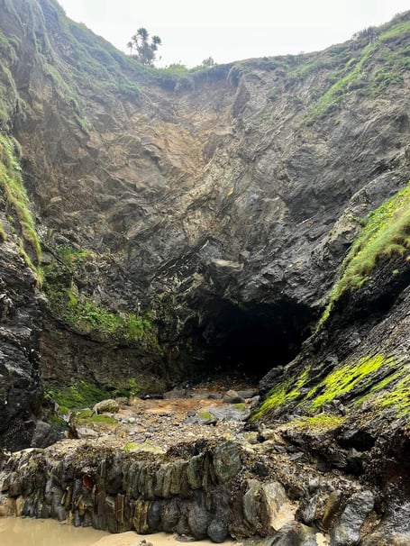 People warned to keep away from the bottom of cliffs