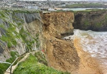 Third major cliff collapse near luxury flat development