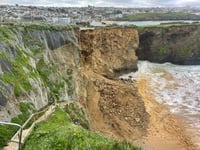 Council bosses cave in over Whipsiderry cliff stability concerns