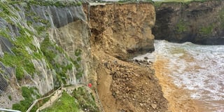Assurances sought the cliff at Whipsiderry is safe following landslips