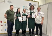 Students from Cornwall College in St Austell enjoy national cookery success