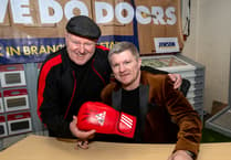 Former boxing champion Ricky Hatton proves a hit at outlet in St Austell