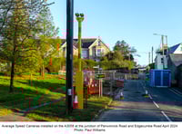 New speed cameras being installed in St Austell