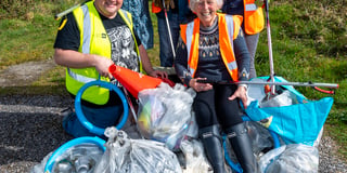 Action Nan really cleans up for Great British Spring Clean