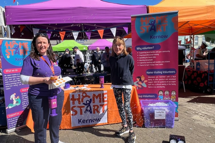 Homestart Kernow at Truro Volunteers Day