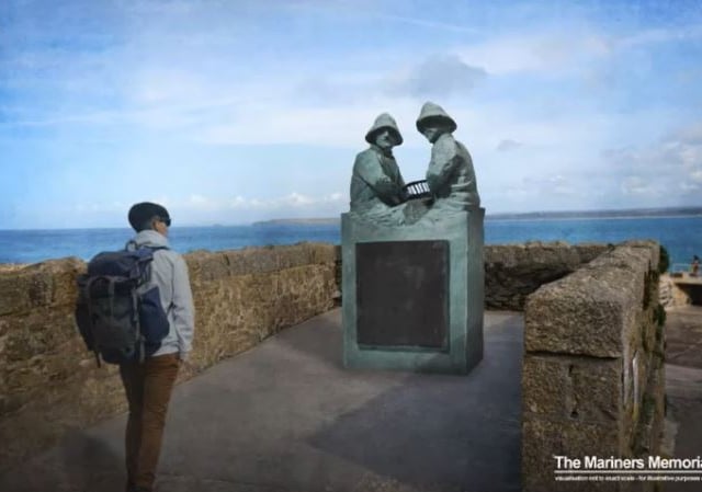 Statue honouring hundreds of Cornish fishermen a step nearer