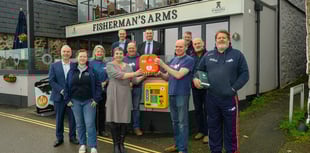 Lifesaving device installed in Newlyn after rower had a heart attack