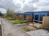 Delay for homeless people moving into new modular housing scheme