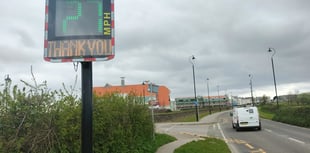 Speed awareness sign data shows drivers are adhering to speed limit