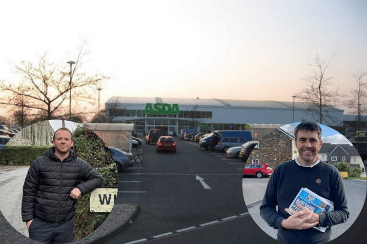 Ben Maguire (left) criticised the MP (right) over the closure