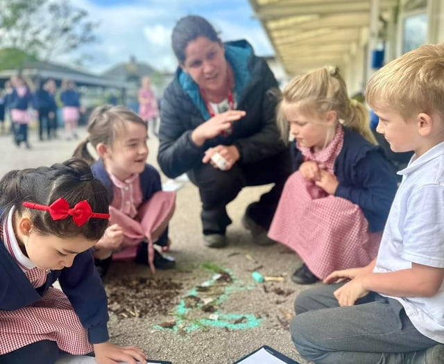 Author inspires Newquay pupils to get creative