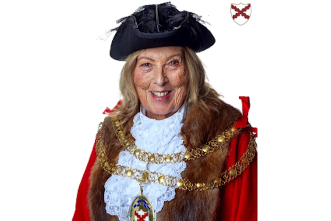 Mayor of St Austell Crystal Pearce has been looking back over the past year. Picture: St Austell Town Council