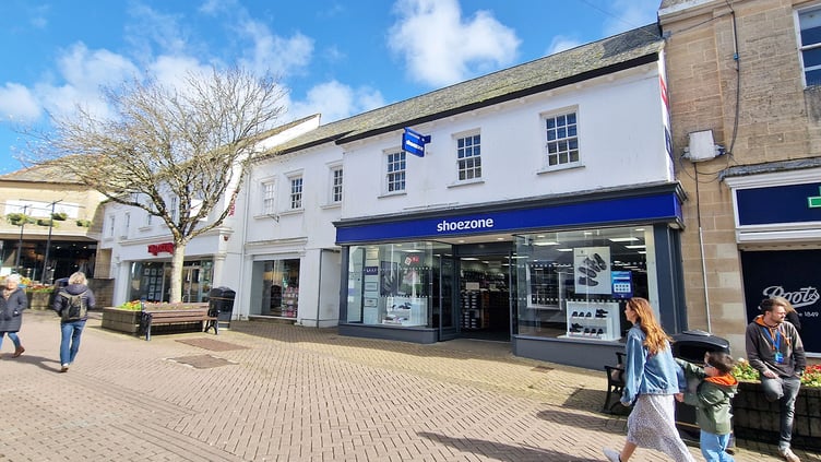 TK Maxx and Shoezone in Truro