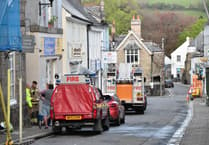 Crews battle fire at residential property in Lostwithiel