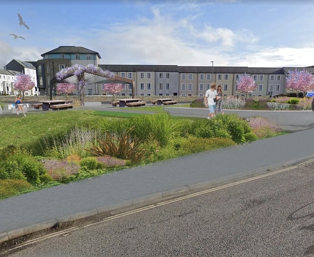 Neglected part of town set for a green transformation