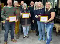 Cash raised by Robin Hood pantomime is given out to good causes
