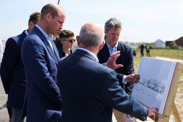 Prince William to visit new high street being built