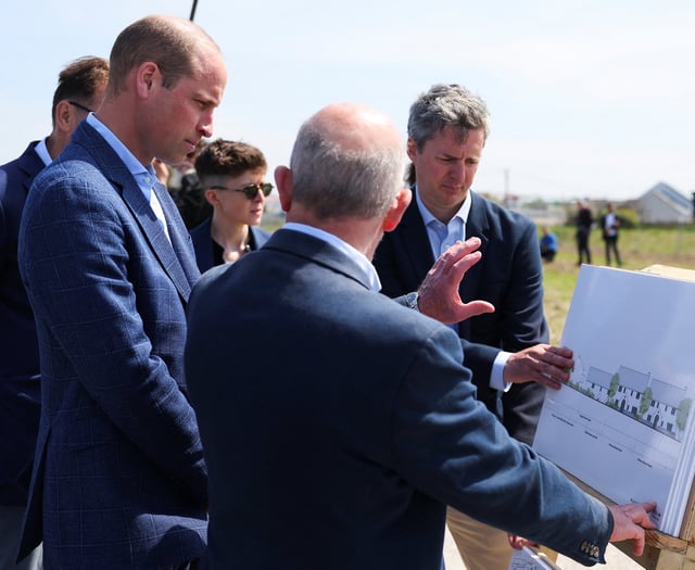 Prince William to visit new high street being built
