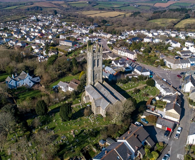 Tallest church tower in Cornwall reopens