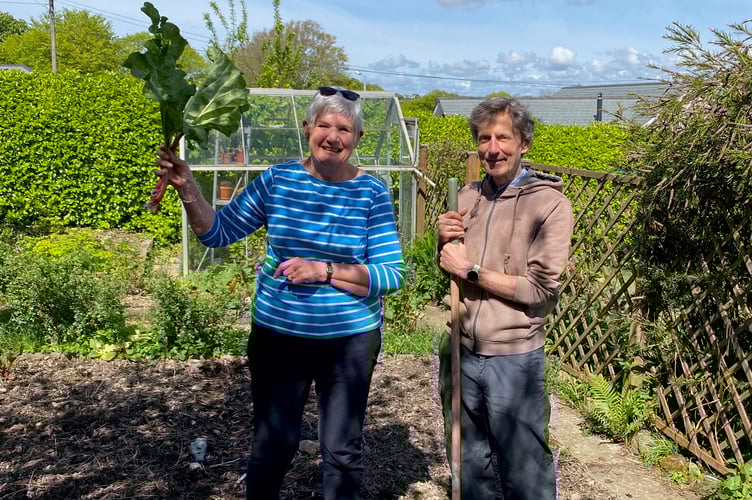 Lesley Vingoe and Nigel Unwin