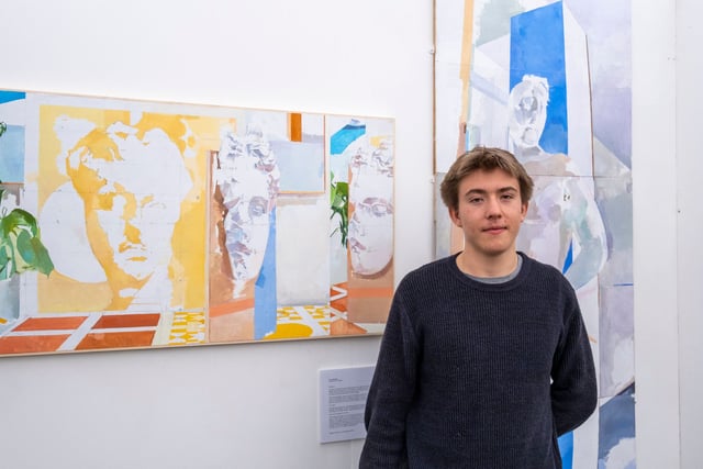 Art students make their mark