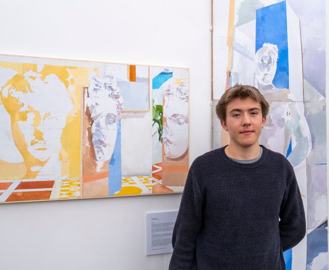 Art students make their mark
