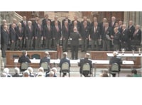 Mevagissey Male Choir triumphs in competition held at cathedral