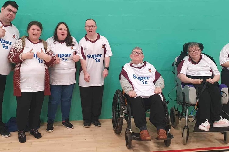 Liskeard's squad enjoyed their afternoon at the Super 1s.
