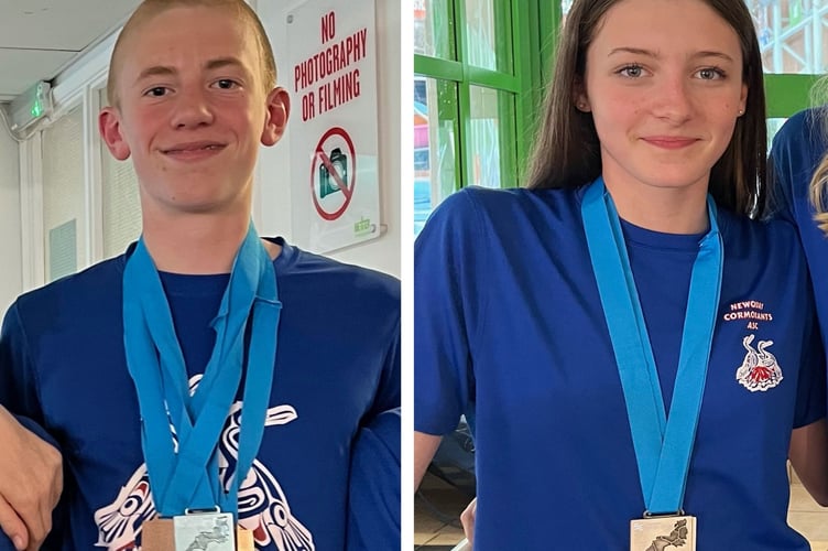 Will was the star for the Cormorants, taking home four medals. He won silver in the 50-metre backstroke as well as bronze in the 200 fly, 1,500m freestyle and 100m backstroke.

Robyn was also impressive in winning silvers in the 50-metre and 200-metre backstroke events.