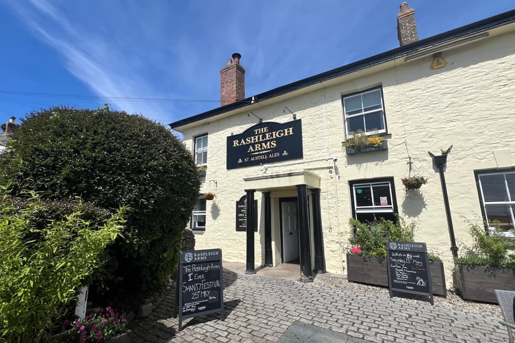 The Rashleigh Arms in Charlestown is holding its first Sea Shanty Day.