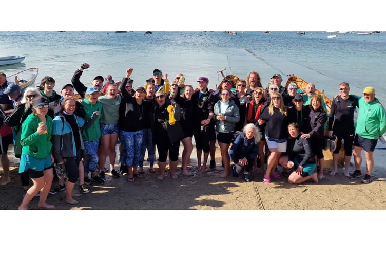 The Cotehele squad enjoy their weekend on the Isles of Scilly.