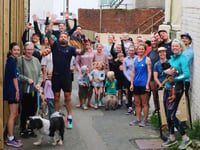 Newquay health food shop stages social run for charity
